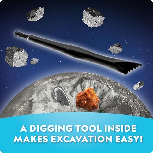 National Geographic Outer Space Gemstone Dig Kit with 5 Real Specimens - Image 5