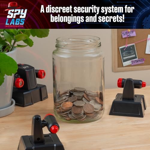 Thames & Kosmos Spy Labs Inc: Invisible Tripwire Alarm | Detective Toy for Boys & Girls Ages 8+ | Toy Security System with LED Light Beams | Essential Pretend Play Tool for Young Investigators - Image 2
