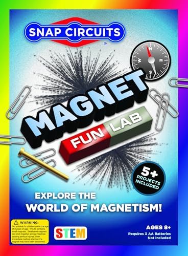SNAP CIRCUITS Magnet Fun Lab STEM Science Toy for Boys & Girls Ages 8+ by SnapCircuits