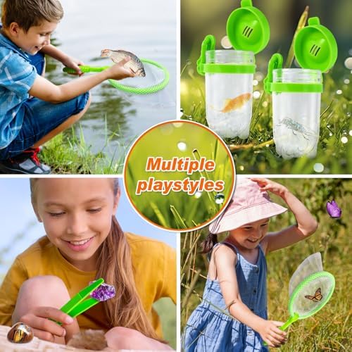 Bug Catcher Kit & Outdoor Explorer Kit for Kids, 10 Pcs Bug Catching Kit - Image 5