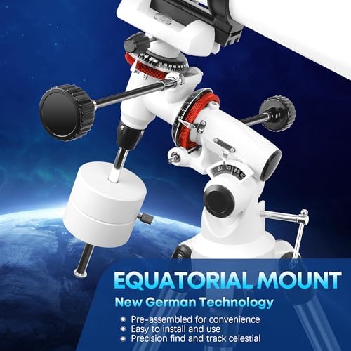 Dianfan 150EQ Professional Astronomy Telescope for Adults High Powered - Image 4