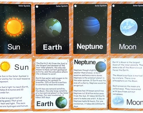 Set of Solar System Flash Cards for Toddlers and Kids(15Count) - Image 5