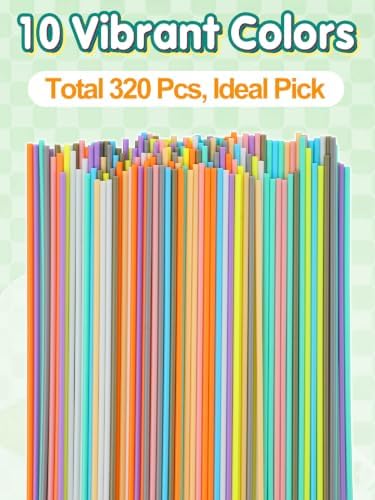 Biubee 2.5mm 10Color 3D Pen Filament Refills Only Fit for 3Doodler Start+ - Image 4