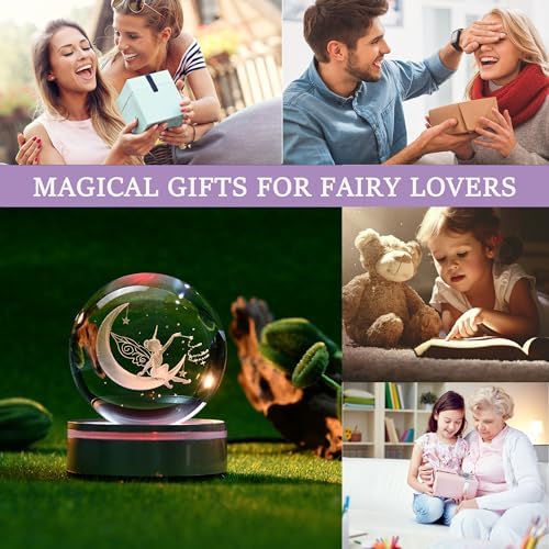 IFOLAINA Moon Fairy Crystal Ball Gifts for Girl Her Birthday Holidays - Image 6