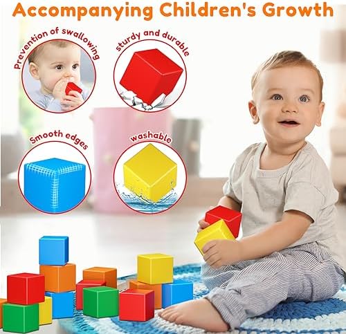 KAEILORU Magnetic Blocks 32PCS Magnetic Building Block for Toddler Age 3-5 - Image 2