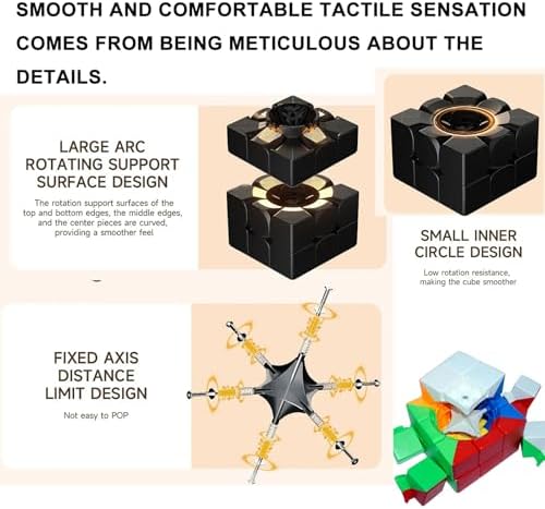 Giant Magic Cube 3x3, 18CM Extra Large Stickerless Puzzle Cube for All Ages - Image 5