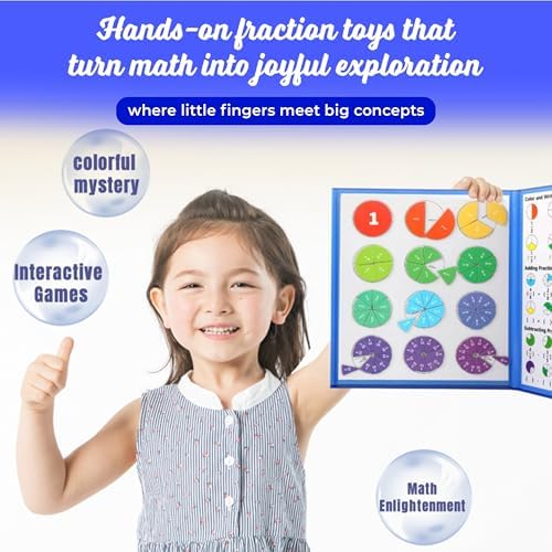 Magnetic Fraction Educational Puzzle, Magnetic Fraction Playbook - Image 6