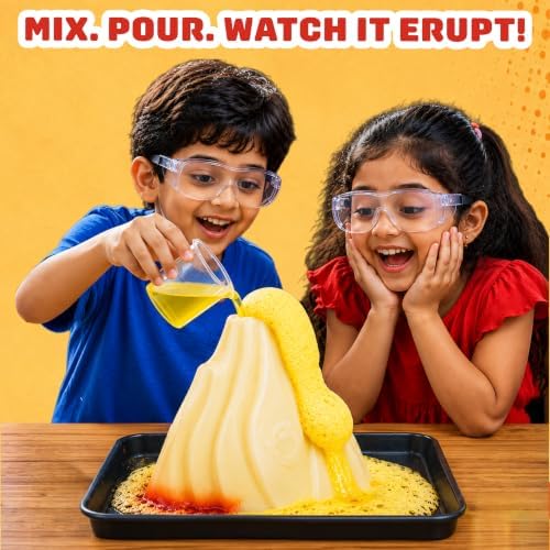Butterfly Edufields Volcano Science Kit | STEM Education | Erupting Volcano Science Kit for Kids | Easter Gifts for Kids | Learning & Education Toys | Fun Gift for Boys & Girls | Science Experiments - Image 4