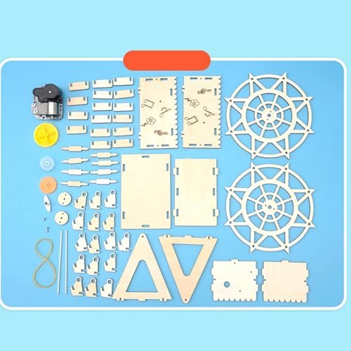 Ferris Wheel Musical - Music Box Set Assembly, Rotating Wooden Ferris Wheels Craft Kit, STEM Educational Science Toy for Adults Teens, Creative DIY Model | for Birthday Christmas Boys 2026 - Image 6