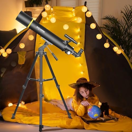 Telescopes for Adults & Beginner Astronomy, 80mmAZ 900mm Focus Length - Image 6