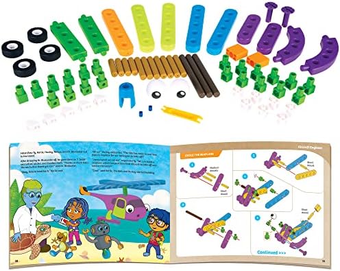 Thames & Kosmos Kids First Aircraft Engineer | STEM | 32 Page Full-Color Illustrated Storybook | Ages 3+ | Preschoolers & Kindergartners | Develop Fine Motor Skills | Parents' Choice Gold Award - Image 2