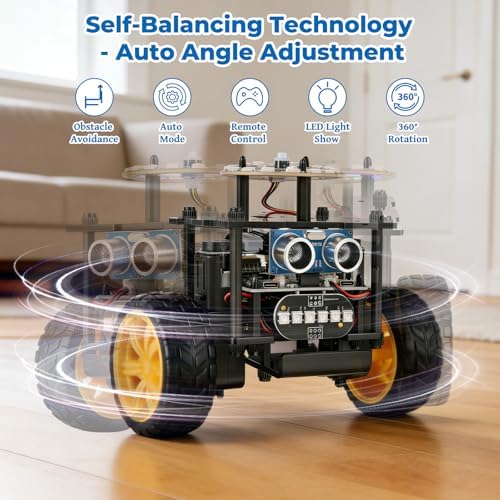 Elfew STEM Robot Car Toys for Kids 8-13, Robot Building Kit Gifts for Teen - Image 7