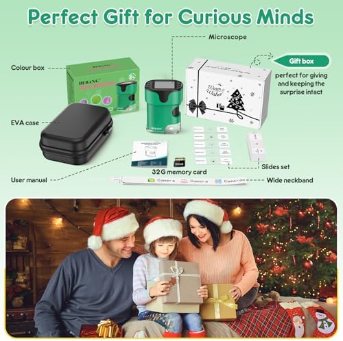 Kids Digital Microscope Science Gift: Complete STEM Toy Kit for Ages 4-12 - Image 6