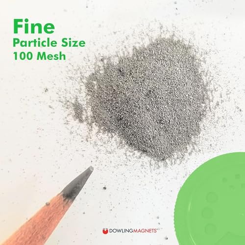 Dowling Magnets Iron Filings, Variety, Laboratory Science, Science Resources, Grades 1+, Pack of 3 (DO-731050) - Image 3