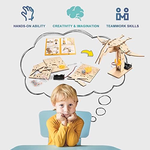 9 in 1 STEM Kits - Wooden Puzzles & Craft Kits for Boys & Girls Ages 8-12 - Image 6