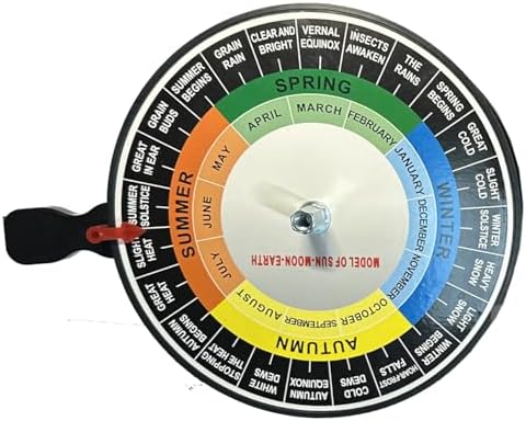 English Solar System Sun Earth Moon Orbital Model, Educational Planetarium Project Kit for Science Astronomy Teaching, Earth Moon Sun Rotation Model for Kids - Image 7