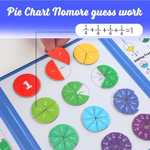 Magnetic Fraction Educational Puzzle, Magnetic Fraction Playbook - Image 4