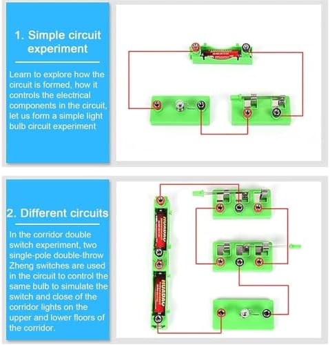 Circuit & Magnetism Experiment Kit - Fun Extended Set for Magnetic & Electromagnetic Force Demonstrations - Image 6