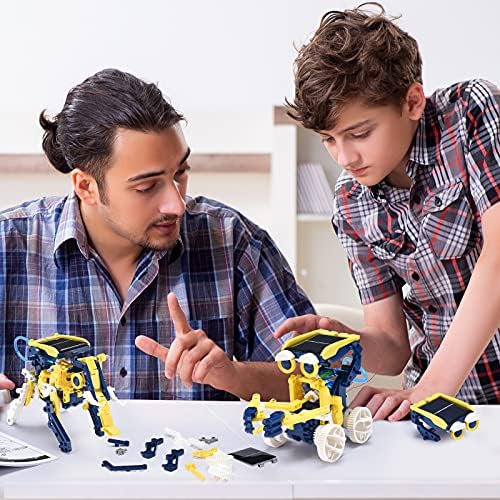 STEM Projects 11-in-1 Solar Robot Toy for Kids Ages 8-12, Science Kits Educational Robotics to Build, Christmas Birthday Gifts for 8 9 10 11 12 13 14 Year Old Boys Girls Teens. - Image 2
