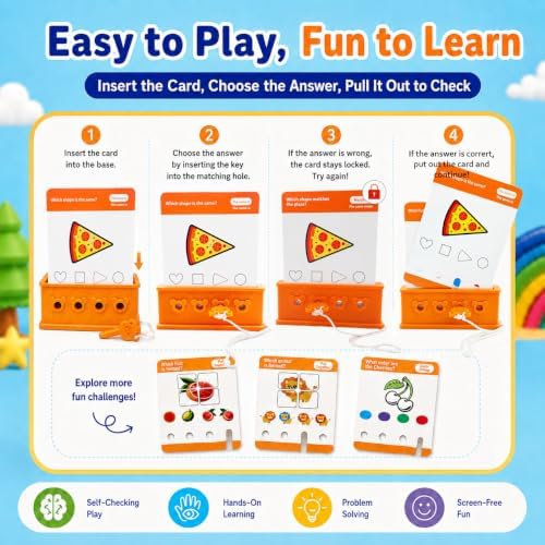 Xuoent Preschool Learning Toys for Kids Ages 3-8+, Montessori Logic Toys - Image 2