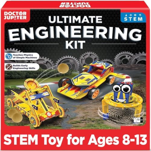 Doctor Jupiter Ultimate Engineering Kit for Kids Ages 8-13, Birthday Gifts by DoctorJupiter