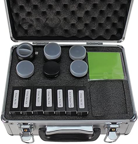 CelticBird Telescope Accessory Kit - 1.25" Telescope Eyepiece and Filter Set with a Sturdy Carry Case - Five Plossl Eyepieces, 2X Barlow Lens and Seven Filters - Image 2