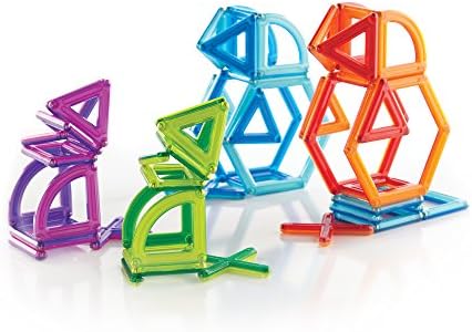 Guidecraft PowerClix Frames Magnetic Building Blocks Set, 74 Piece Magnetic Tiles, Stem Educational Construction Toy - Image 6