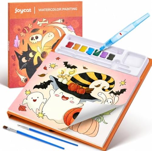 JoyCat Paint with Water Coloring Books for Toddlers (Halloween) by JOYCAT