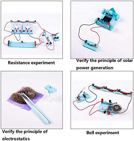 Electricity Experiment Box Middle School Experiment Kit Hand Generator Maglev Solar Car Creative Experiment - Image 6