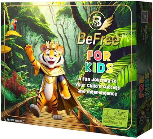 BeFree for KIDS – Fun Money & Financial Literacy Board Game | Teach Kids Smart Money Skills, Investing & Saving | Educational Strategy Game for Ages 7+ | Great for Family Game Night & Cash Flow Learn! by BeFree