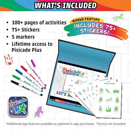 Abacus Brands Pixicade+ - Draw Your Own Video Game Maker, Kids Gift Ages 6+ - Image 2