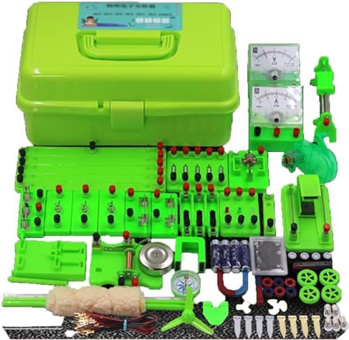 Full-Spec Electromagnetic Circuit Experiment Kit, Premium ABS by Unknown