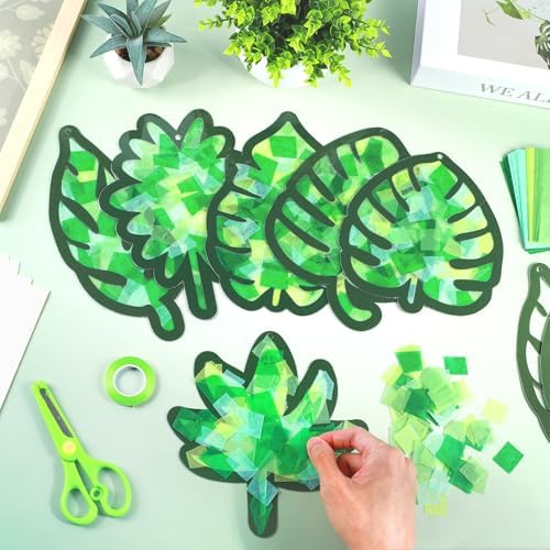 Qyeahkj 36Set Palm Sunday Suncatchers Crafts Kit for Kids - Image 5