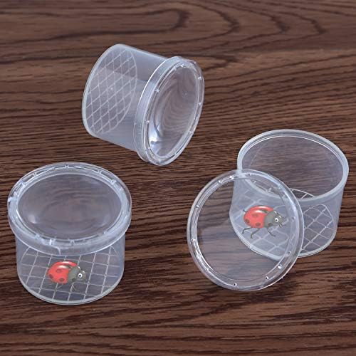 Coopay 32 Pieces Bug Viewer Critter Insect Cage Magnifying Insect Box Bug Magnifier Container Catcher Cage, Science Nature Exploration Toys - Image 6