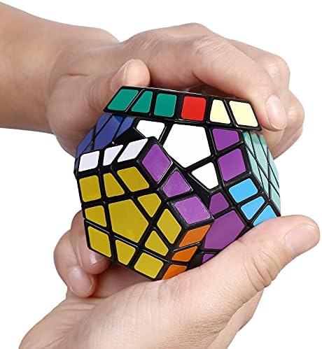 Dreampark Megaminx Speed Cube 3x3x3: Pentagonal Speed Cube Puzzle Toy - Image 4