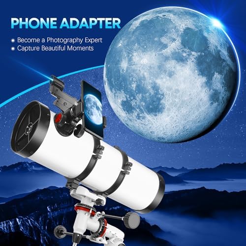 Dianfan 150EQ Professional Astronomy Telescope for Adults High Powered - Image 6