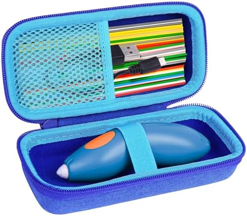 Aenllosi Hard Case for 3Doodler Start+Essentials 2024 3D Pen, Blue - Image 2