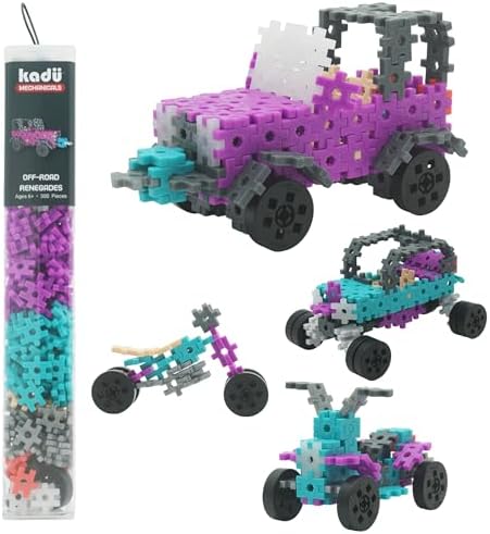 KADÜ Mechanicals 300 Piece Off-Road Purple Kids Age 6+ Building Blocks by Unknown