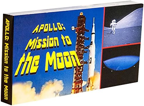 Apollo Mission Flipbook for Kids 6-12, Animation Flip Book for Children by Fliptomania