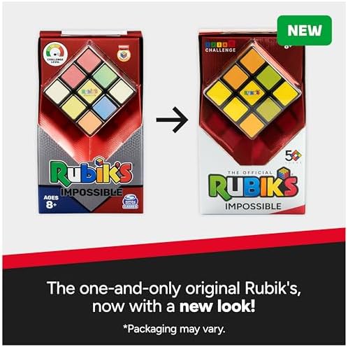 Rubik's Cube Impossible 3x3 Puzzle Cube & Brain Teaser Fidget Toy - Image 5