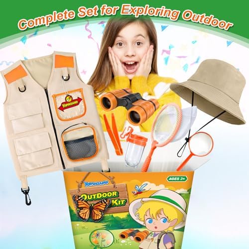 YOPINSAND Kids Explorer Kit & Bug Catcher Kit, Kids Outdoor Exploration Set - Image 3