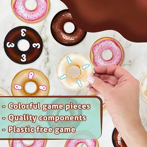FoxMind Games: Donuts by The Dozen Math Board Game for Kids 7+, 2-6 Players - Image 5
