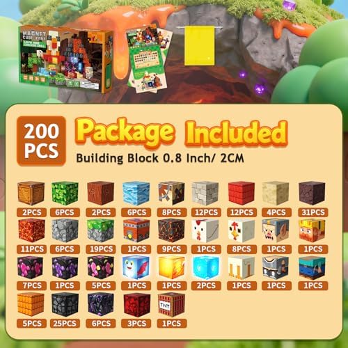 Magnetic Building Blocks STEM Toy Magnet Cubes for Kids 4-12 - Image 5