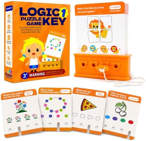Xuoent Preschool Learning Toys for Kids Ages 3-8+, Montessori Logic Toys by Unknown