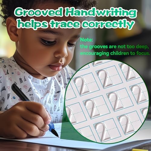 Magic Grooved Writing Practice for Kids - Spanish, Big, 4 PCS - Image 4