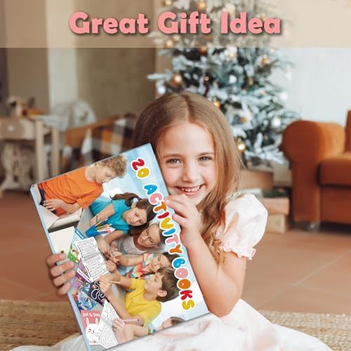 Elfew 20 Pack Small Activity Books for Kids Age 4-8,8-12, (7.1* 5.1 Inches) - Image 5