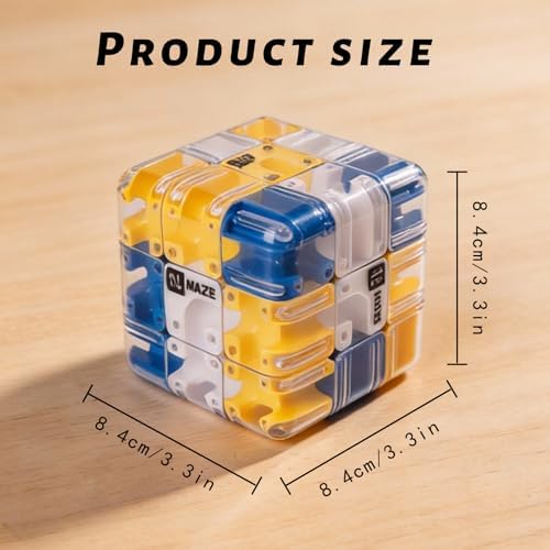 3D Cube Puzzle for Kids Color Matched Game Brain Teaser Game,Educational Learning Toys for Logical Thinking, Family Board Games, Durable Puzzle Cube Gift for Birthday and Holidays - Image 6