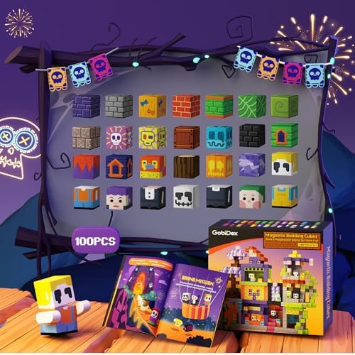 GobiDex 100PCS Magnetic Blocks 100PCS Building Toys for Kids 3+ - Image 2