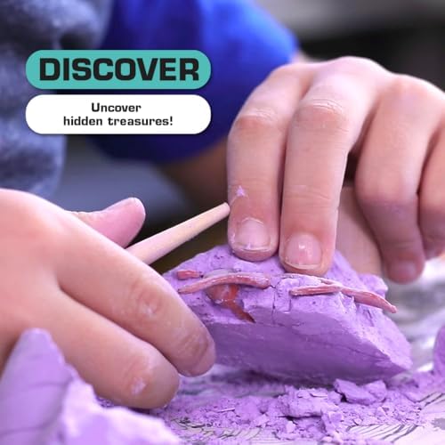 ArtSkills Epic Lab Dig Kit, Ocean Discovery STEM Treasure Hunting Science Kit Arts & Crafts Activity, 30 Assorted Treasures, Tools Included - Image 5