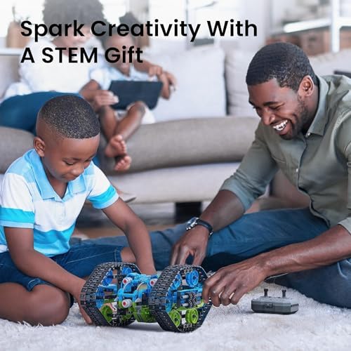 Sillbird Robot Car Building Kit with Remote Control STEM Gift for Boys 8-14 - Image 2